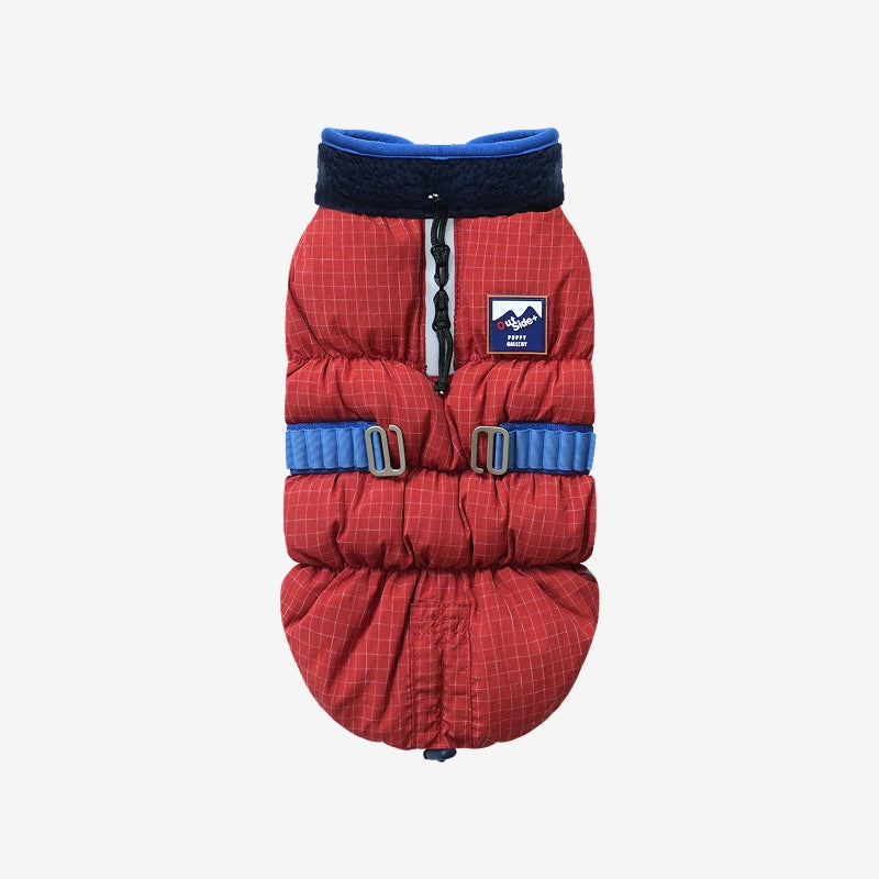 Ice Field Color Block Padding