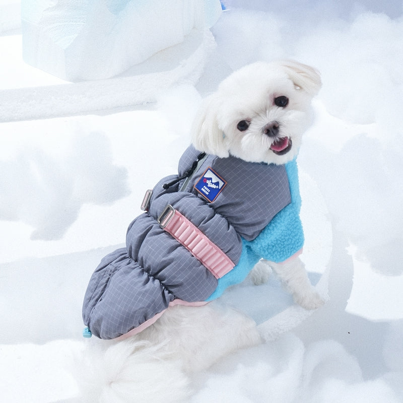 Ice Field Color Block Padding