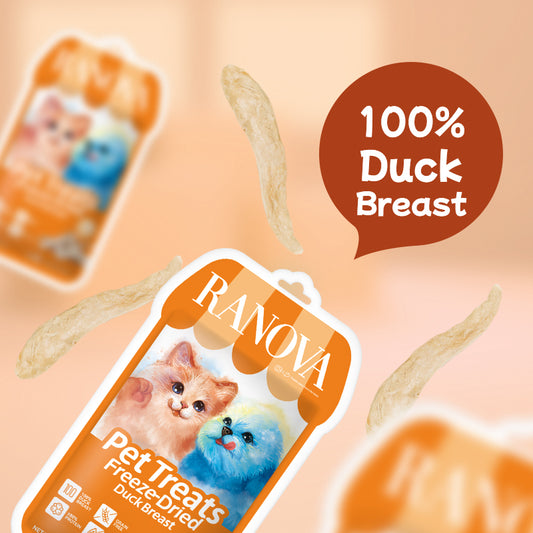 Freeze Dried Duck Fillet - Dog & Cat Treats