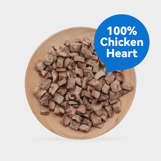 Freeze Dried Chicken Heart Powder - Dog & Cat Food Topper