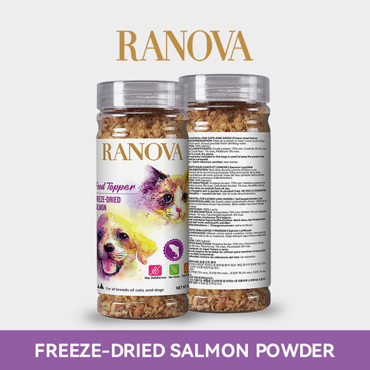 Freeze Dried Salmon Powder - Dog & Cat Food Topper