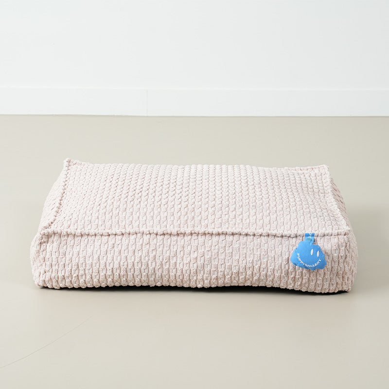 Coussin Macaron Box (Sable)