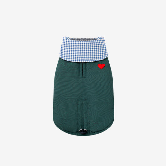 check my heart padding in green color