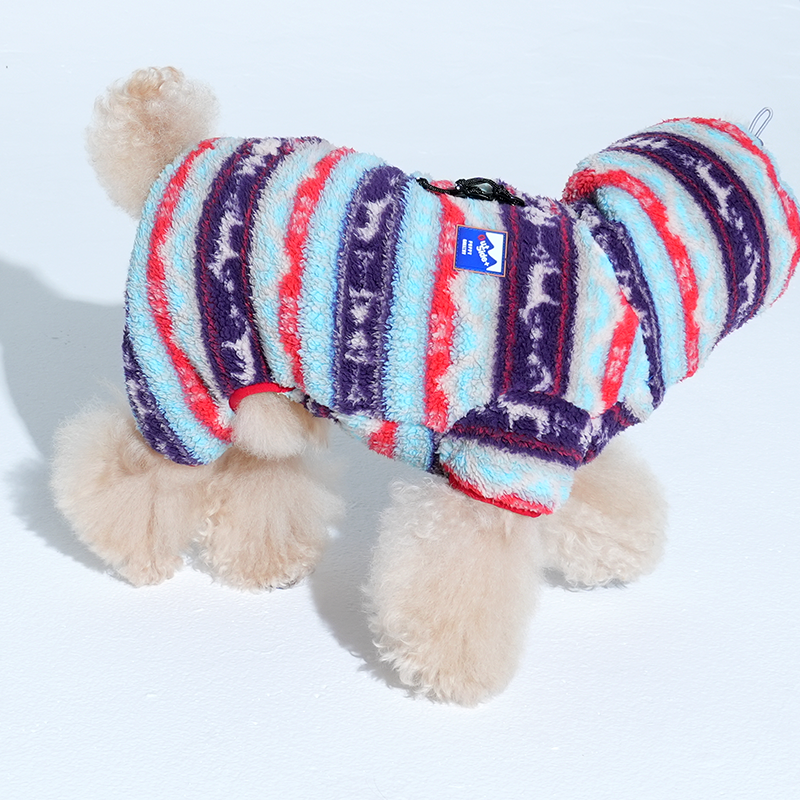 poodle in sherpa fleece all in one
