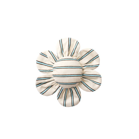 stripe daisy toy in beige color