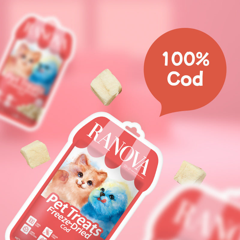 Freeze-Dried Cod - Dog & Cat Treats