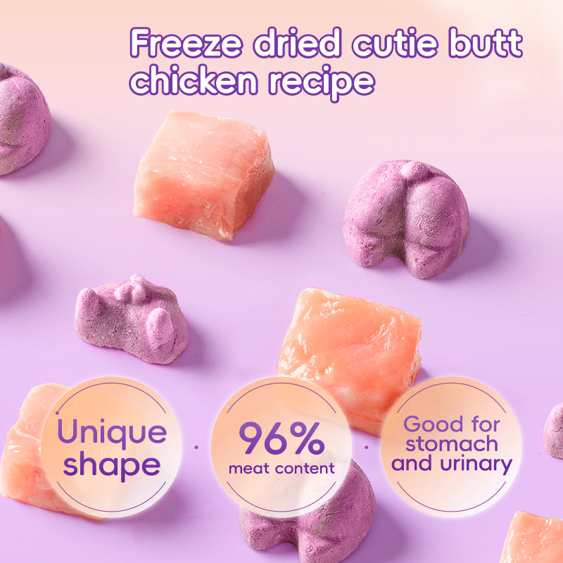 Freeze Dried Cutie Butt- Dog & Cat Treats