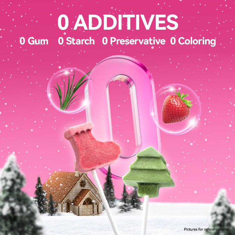 Freeze Dried Xmas Lollipops- Dog & Cat Treats