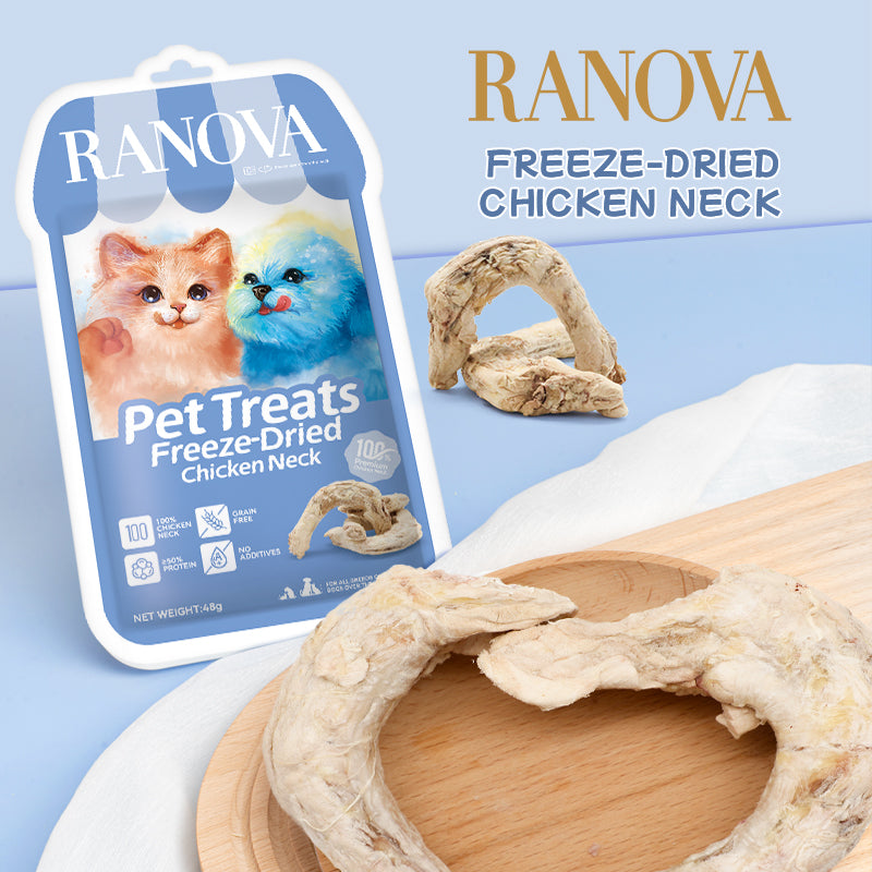 Freeze Dried Chicken Neck - Dog & Cat Treats