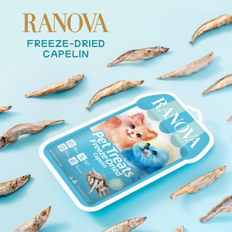 Freeze-Dried Capelin - Dog & Cat Treats