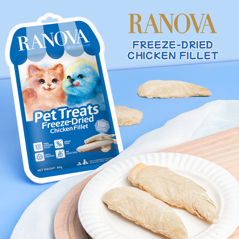 Freeze-Dried Chicken Fillet - Dog & Cat Treats