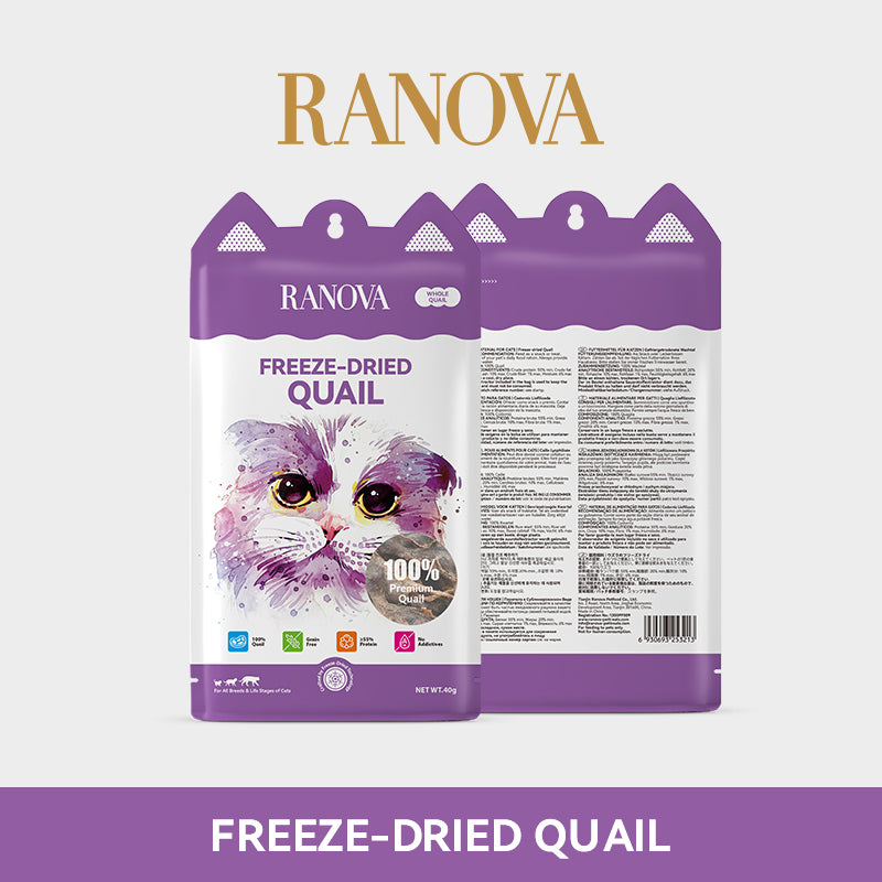 Freeze-Dried Whole Quail - Dog & Cat Treats