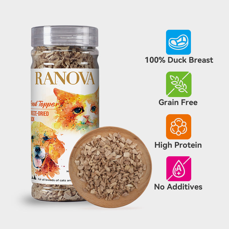 Freeze Dried Duck Powder - Dog & Cat Food Topper