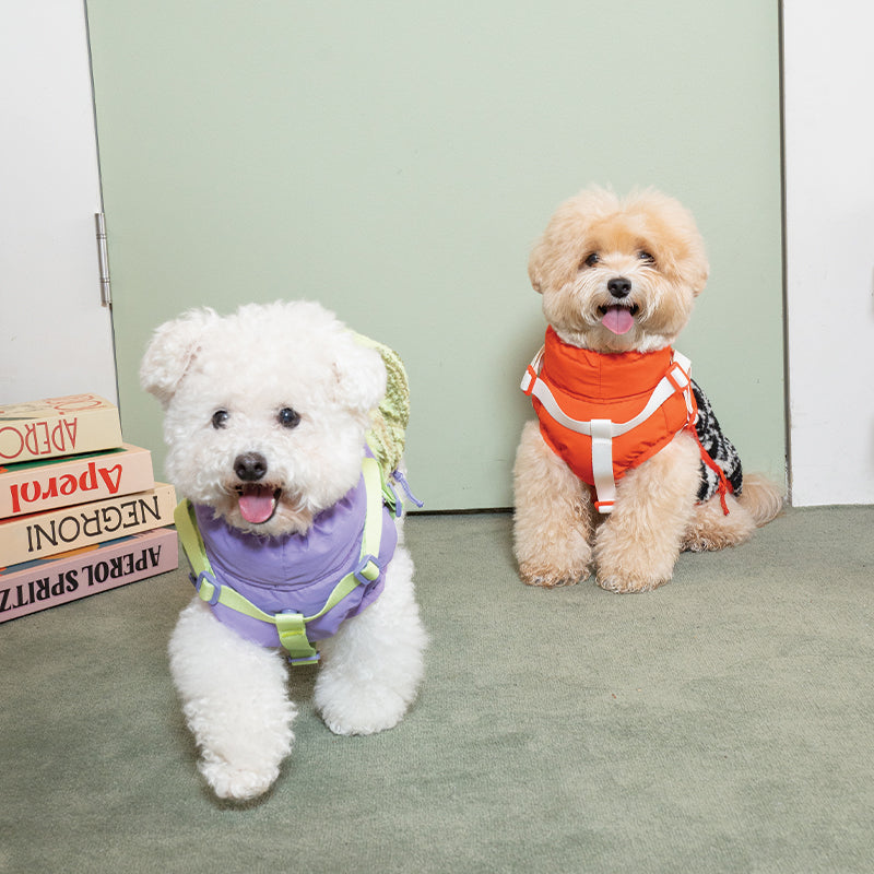 Hybrid Harness Padding - Pet Winter Jacket with Harness