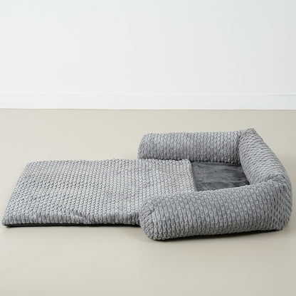 Macaron Foldable Sofa (Grey)