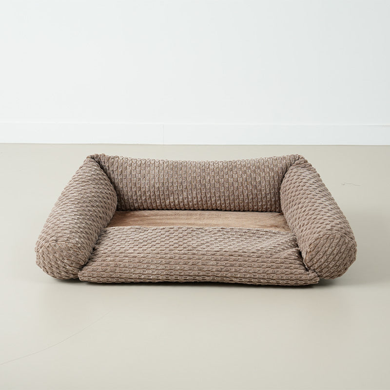 Macaron Foldable Sofa (Cocoa)