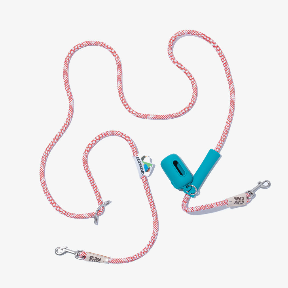 Clay Rope Lead - Hand-Free Dog Leash
