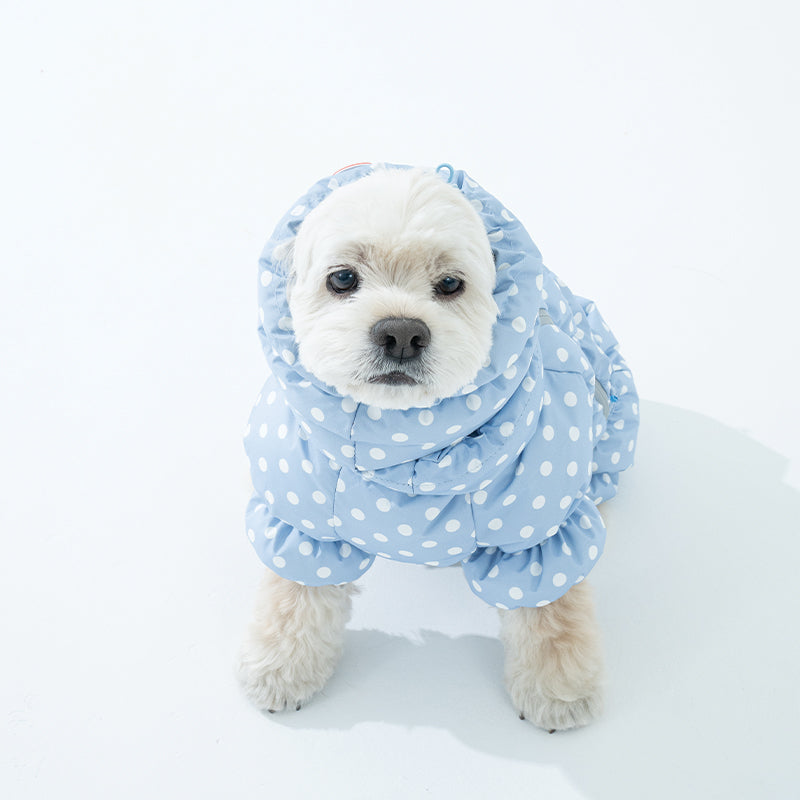 Retro Dot Snood - Pet Winter Snood